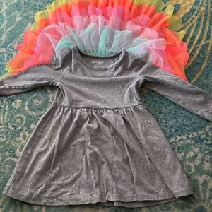 Cat & Jack dress with shawl